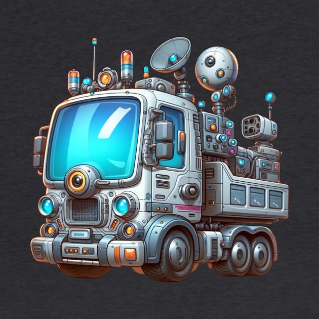 Futuristic Cyber Truck by Dmytro